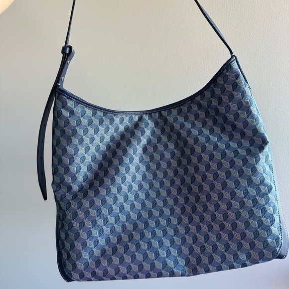 Stylish Blue 2 in 1 Women's Bag Shoulder and Crossbody Bag - Picture 5 of 12